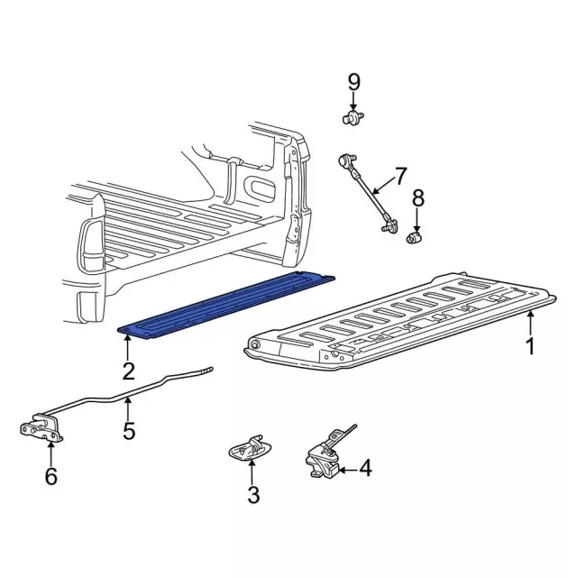 2004-2016 Ford Access Cover YL3Z-9943121-AA | OEM Parts Online