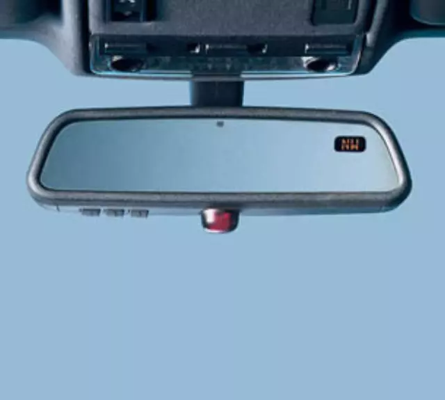 61120140175 RearView Mirror With Compass And Universal 2009