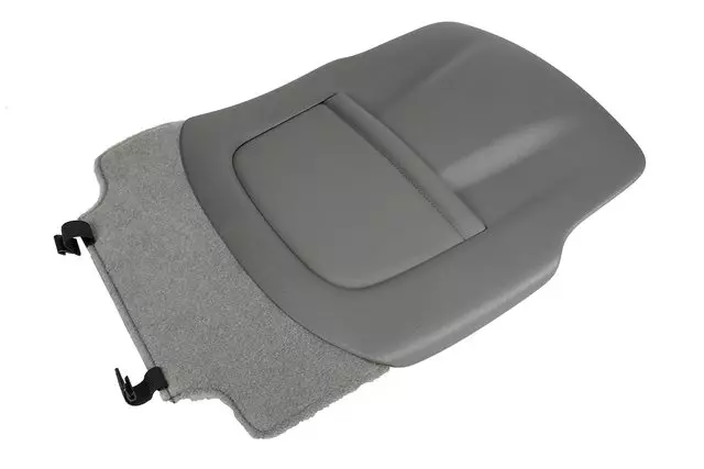 Dark Ash Gray Front Seat Back Cushion Finish Panel