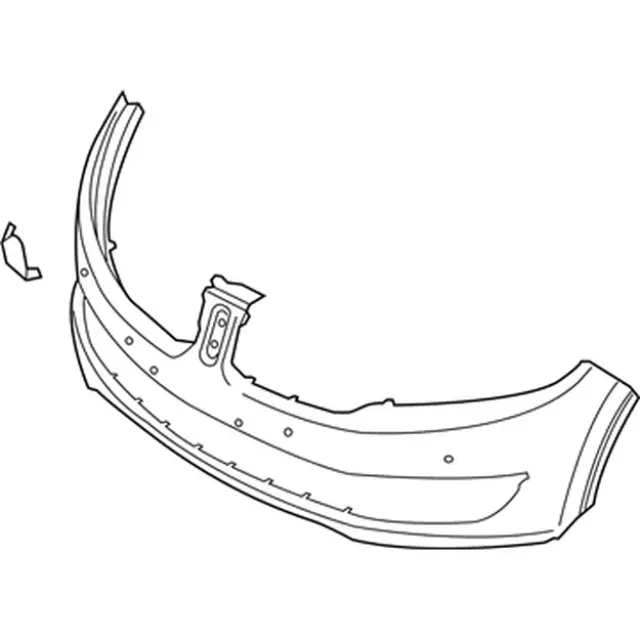 パンフレット 2016-2018 Lincoln MKX Bumper Cover FA1Z-17757-APTM | OEM