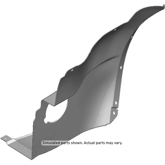 Passenger Side Front Wheelhouse Front Liner