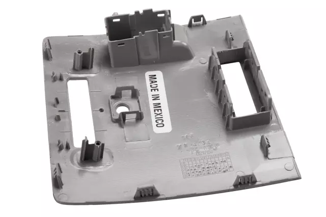 Light Ash Gray Roof Console Opening Trim Plate