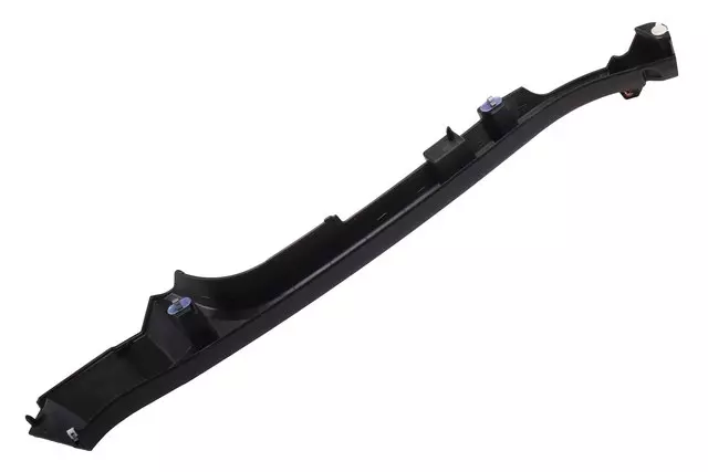 Jet Black Driver Side Body Lock Pillar Garnish Molding