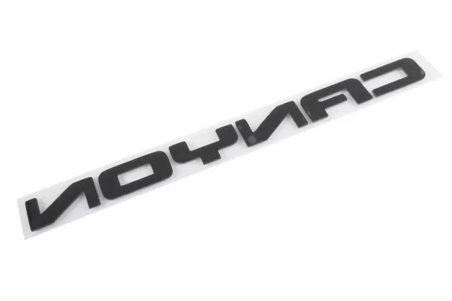 GM Parts | Genuine Canyon Name Plate Part# 10355873 | GM