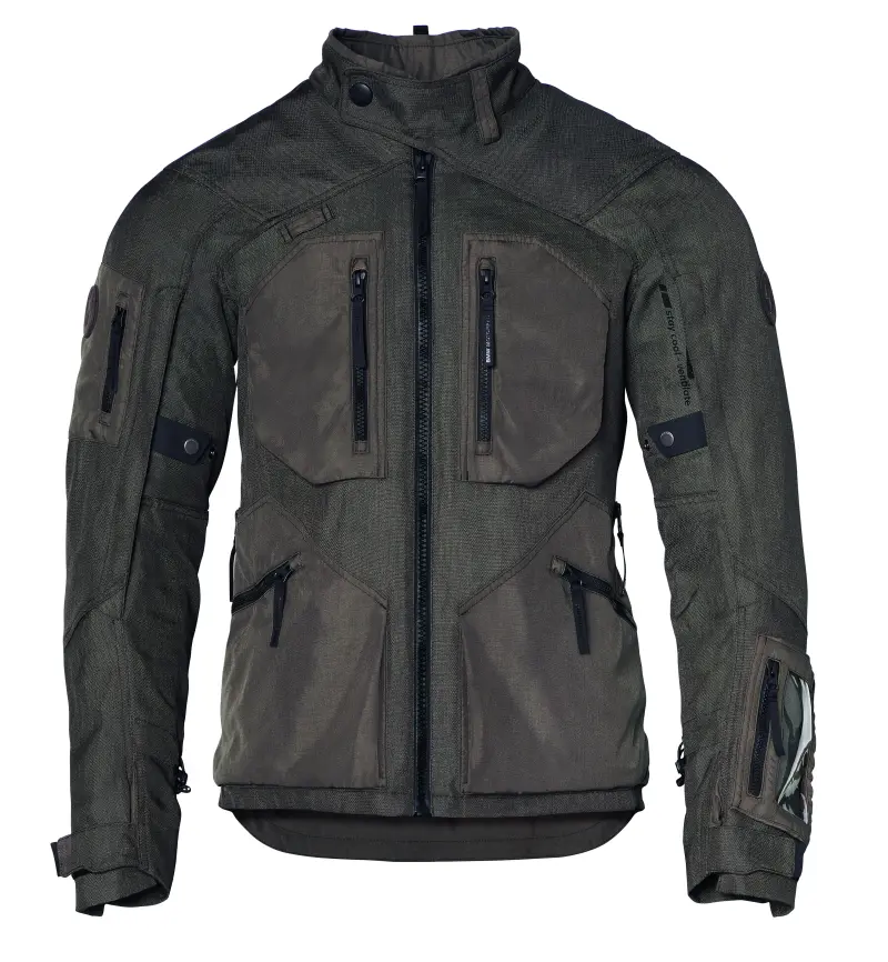 Khaki-GS-Rallye-GTX-Jacket-2022 - Men's GS Rallye GTX Jacket