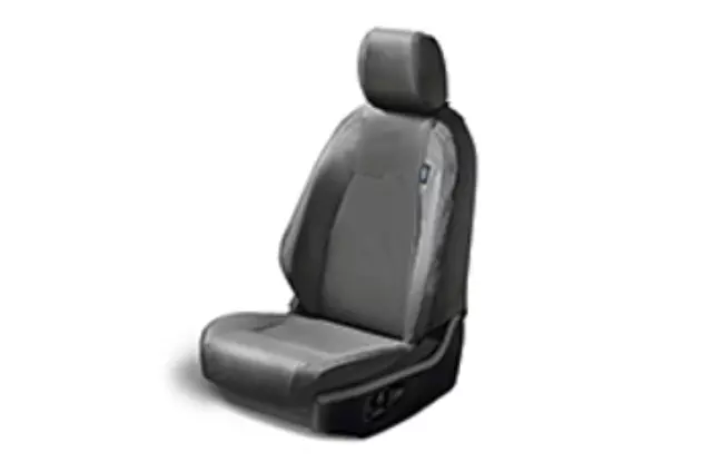 Waterproof Seat Covers, Ebony, Front