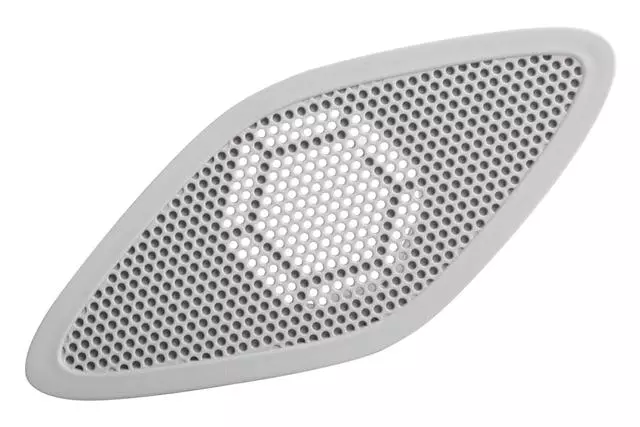 Gray Passenger Side A-Pillar Trim Panel Speaker Grille