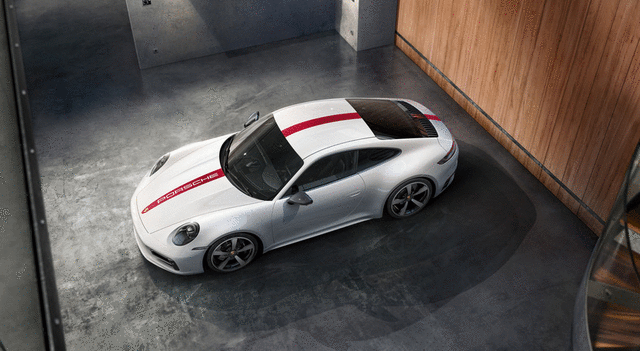 2020-2023 Porsche 911 - Motor Sports Decorative Sticker Set - Red