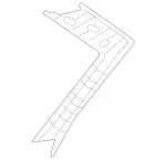 Windshield Pillar Trim