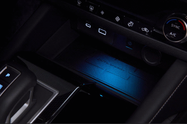 Center Console Tray Illumination