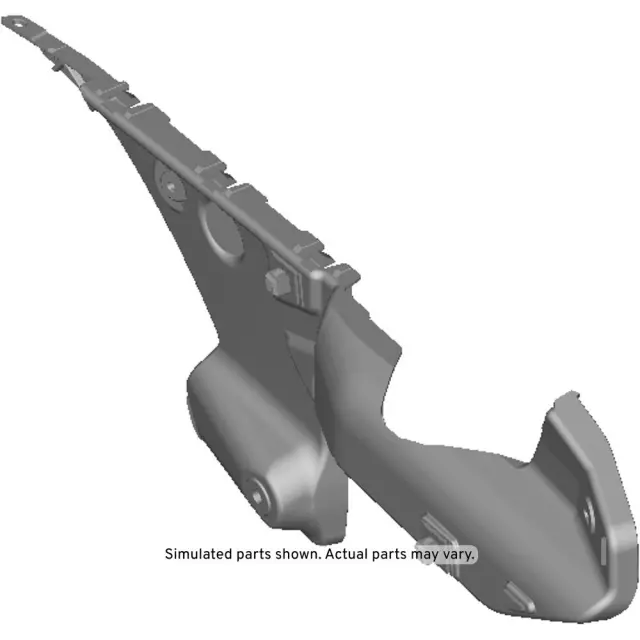 Passenger Side Rear Bumper Fascia Guide