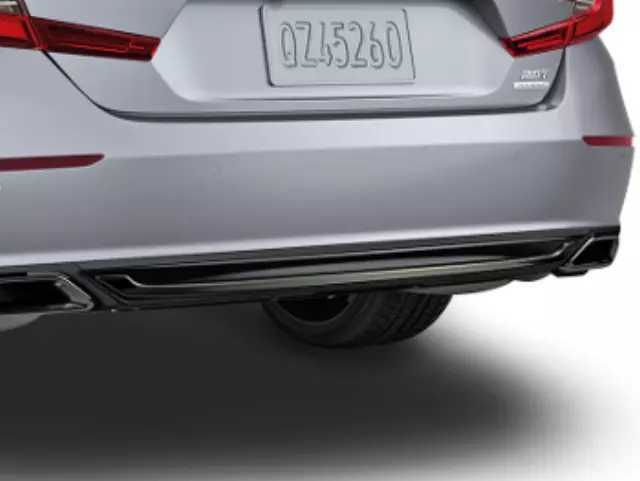 2018-2022 Honda - Bumper Trim Accent Rear Black Chrome