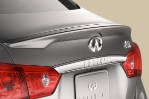BRAND NEW OEM 2014-2020 INFINITI Q50 UNPAINTED PRIMERED SPOILER 999J1-J3000
