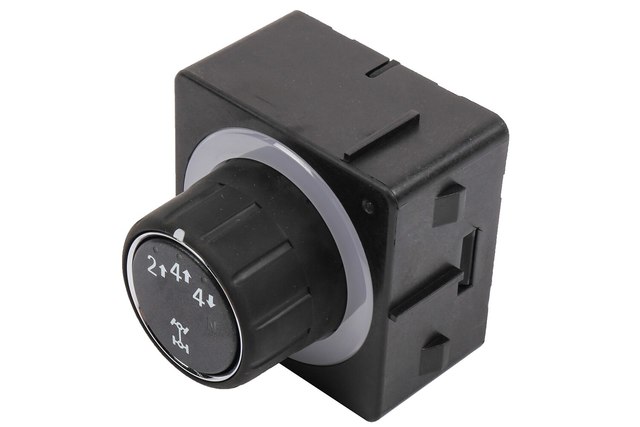 GM Genuine Parts Transfer Case Selector Switch - Black Carbon Metallic 4WD Switch Replacement