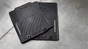 2015 Toyota Tacoma Set of 4 All Weather Floor Mats in Black | Genuine OEM