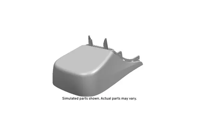 Light Ash Gray Front Floor Console Cup Holder