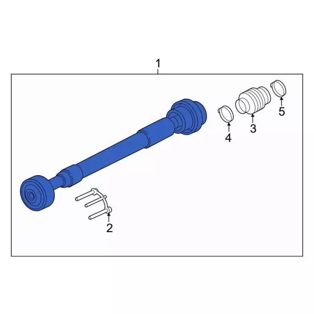 2021-2025 Ford F-150 Drive Shaft ML3Z-4602-AG | OEM Parts Online