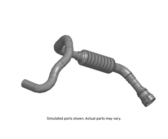 Emission Reduction Fluid Tank Filler Vent Hose