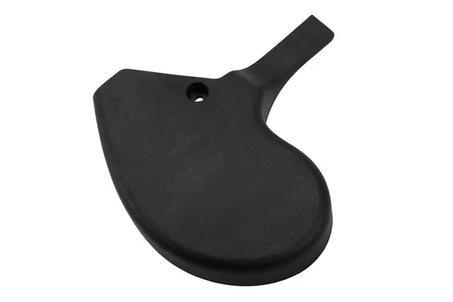 Jet Black Front Passenger Side Seat Inner Recliner Finish Cover