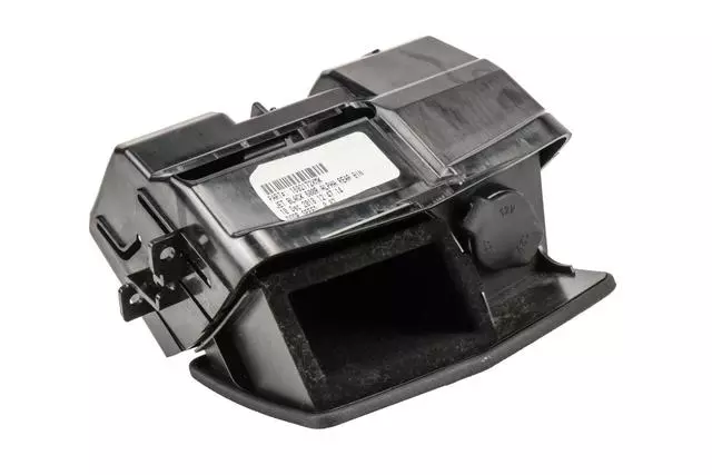 Jet Black Front Floor Console Rear Compartment