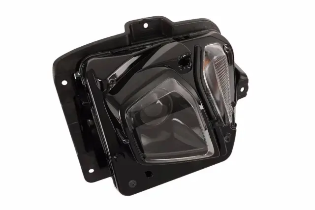 Passenger Side Headlight Bezel For 2019-2022 Chevy Blazer Premier – Black/Chrome