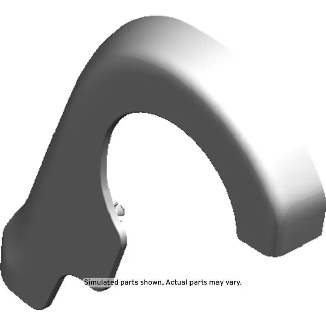 2021-2024 GM - Black Rear Seat Hinge Finish Cover