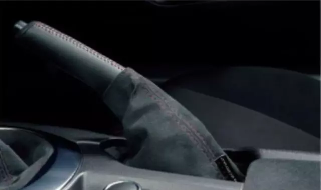 Alcantara Parking Brake Boot