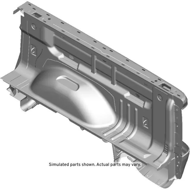 2015-2022 Chevrolet Colorado Passenger Side Pickup Box Outer Side
