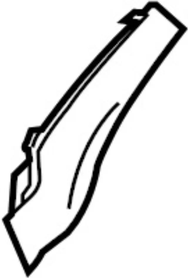 66830-ZX00A Genuine Nissan #66830ZX00A Seal-Hood