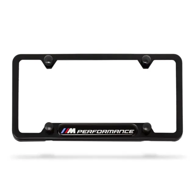 82125a1c494 - 2014-2026 BMW License Plate Frame, Powered By M (82