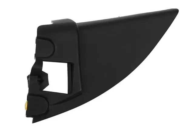 Jet Black Front Driver Side Door Upper Trim Panel