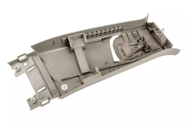 Granite and Light Neutral Driver Side Center Pillar Upper Trim Panel