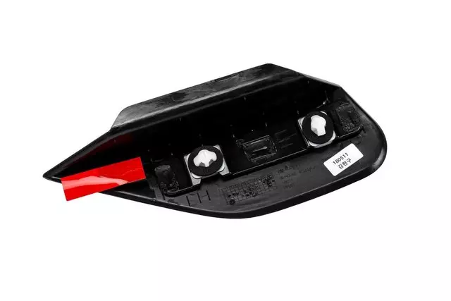 Black Rear Panel Applique