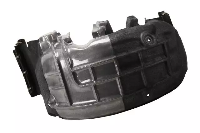 Passenger Side Rear Wheelhouse Liner with Nuts