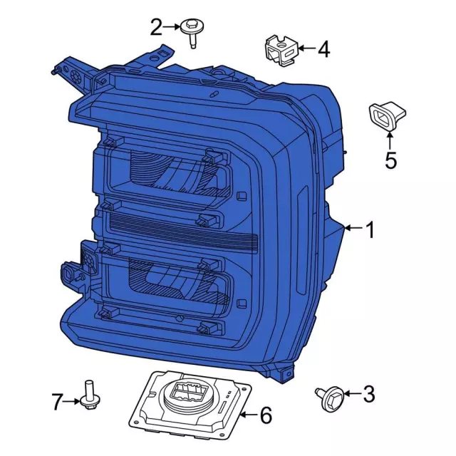 2023-2024 Ford - Headlamp Assembly