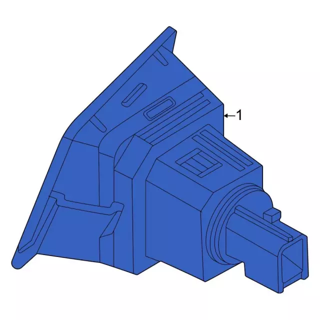 Genuine Ford License Plate Light Assembly HC3Z-13550-E