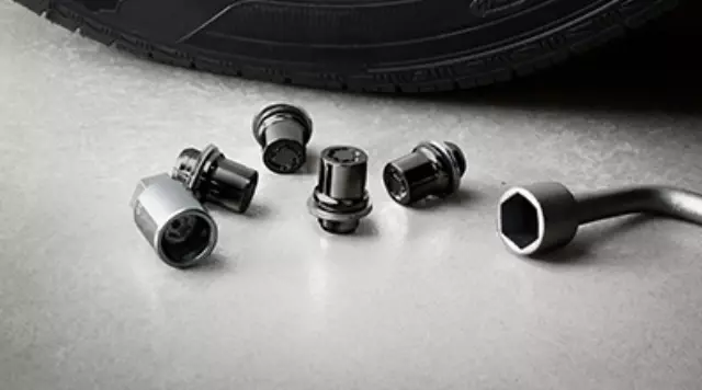 24Pc Toyota 1.85 OEM Style Wheel Lock Set – 14x1.5 Black, Fits 2022-2024 Sequoia/Tundra Stock Rim