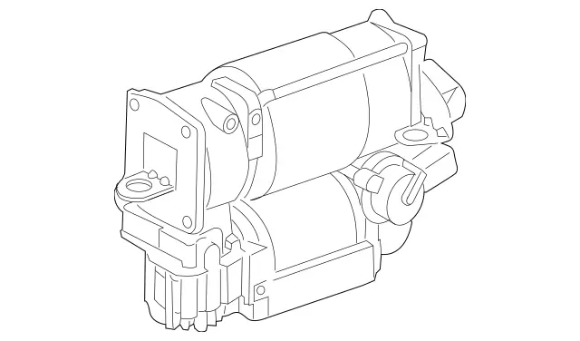 2007 – 2011 Mercedes-Benz Air Suspension Compressor 211-320-03-04