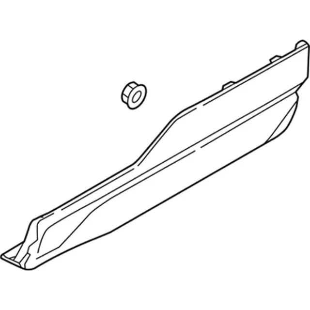Genuine Ford Lower Molding GT4Z-5825556-AA | eBay
