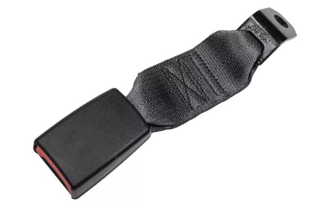 Ebony Rear Center Seat Belt with Buckle
