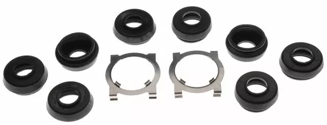 Rear Disc Brake Caliper Hardware Kit with Clips and Bushings