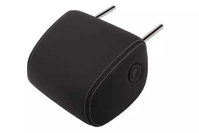 Black Front Seat Head Restraint