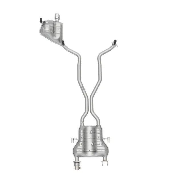 2014-2020 Jeep Grand Cherokee Exhaust Muffler And Tailpipe