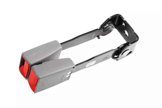 Dark Ash Gray Rear Seat Belt with Buckle