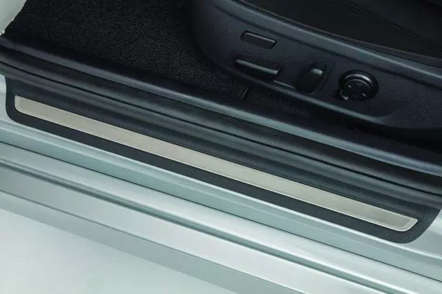Alloy Door Sill Plates - Black