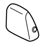 2016-2019 Ford Escape - Headrest, Outer