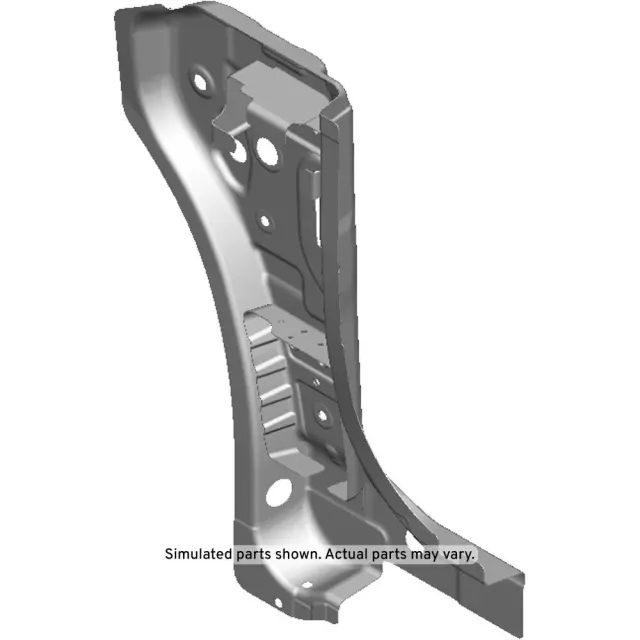 Passenger Side Body Hinge Pillar Lower Reinforcement