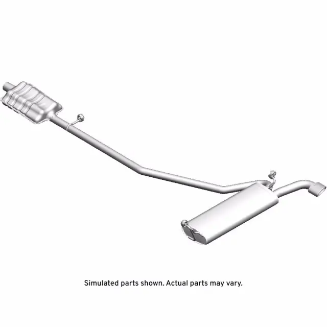 2013-2018 Buick Encore Exhaust Muffler with Exhaust Pipe 42663972