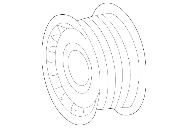 1992 – 2004 Mercedes-Benz Accessory Drive Belt Idler Pulley 120-200-04-70