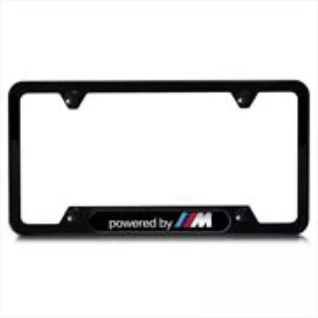 82125a1c494 - 2014-2026 BMW License Plate Frame, Powered By M (82
